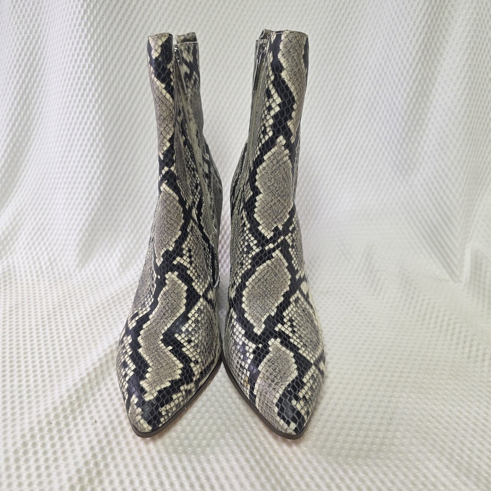 Faux Snake Skin Boots Womens Size 8.5 M New